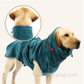 Drying Absorbent Soft Microfiber Dog Bathrobe